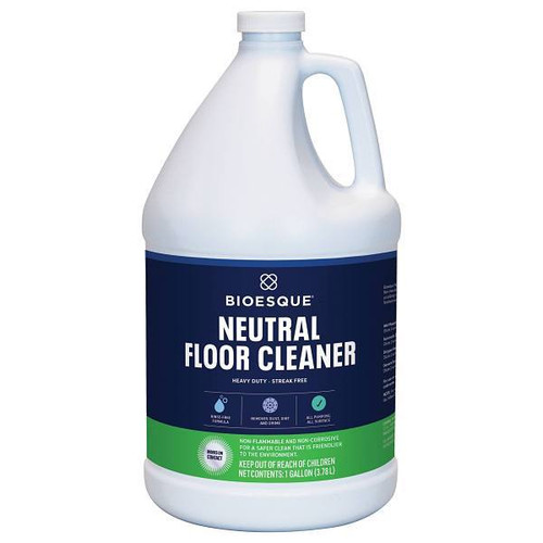 Bioesque 1 Gallon Neutral Floor Cleaner Green Seal Certified Case Of 4 BSNFC-4/1Gal