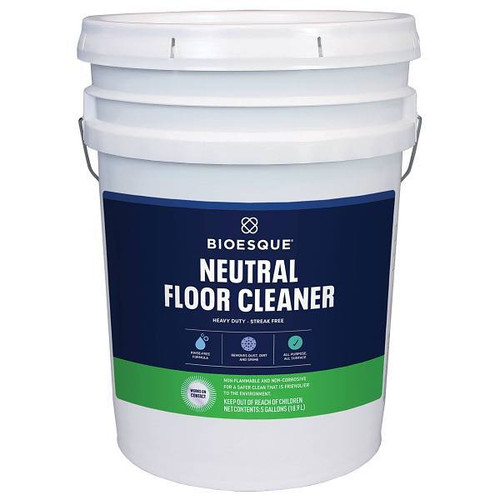 Bioesque 5 Gallon Neutral Floor Cleaner Green Seal Certified BSNFC-5Gal