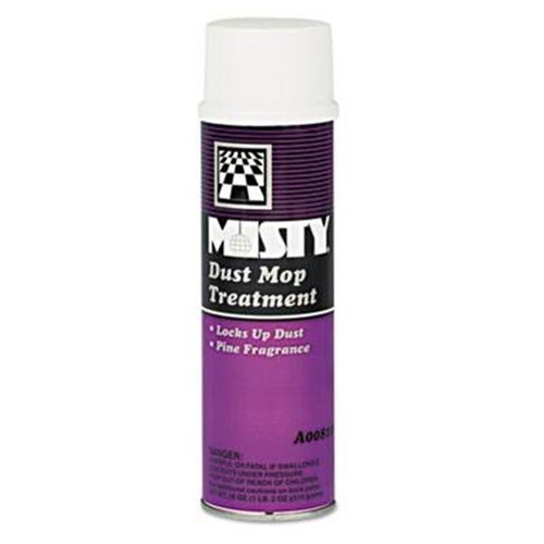 Misty Dust Mop Treatment Aerosol, Pine Scent, 18 Oz, Case Of 12