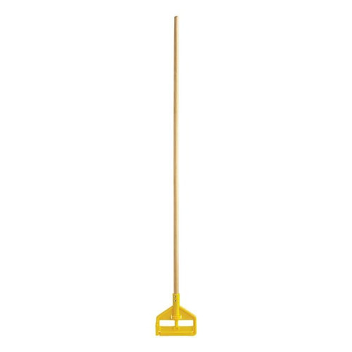 Rubbermaid Commercial invader Slide-On Wet Mop Handle, 60 in, Hardwood, 12-Pack
