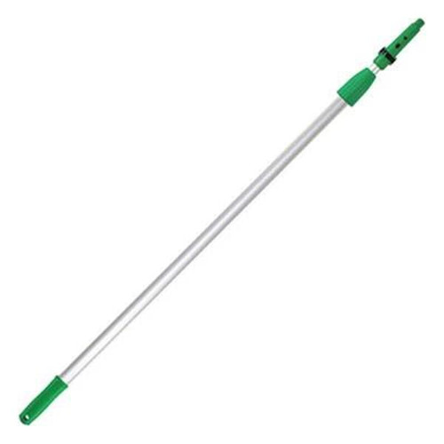 Unger 4 Ft Aluminum Telescoping Pole W/ Two Sections (Silver/Green)