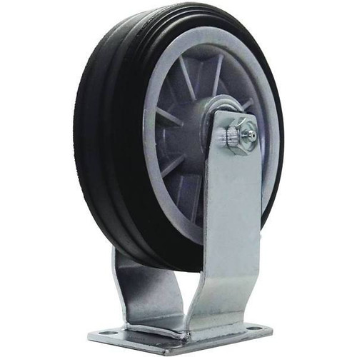 Snap-Loc 6 All-Terrain Rubber Fixed Caster