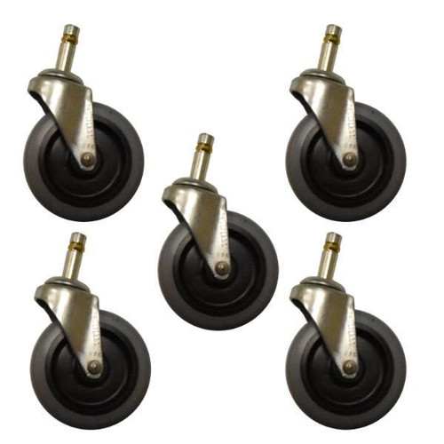 Rubbermaid Commercial Caster Kit For Rubbermaid Commercial Brute Dolly
