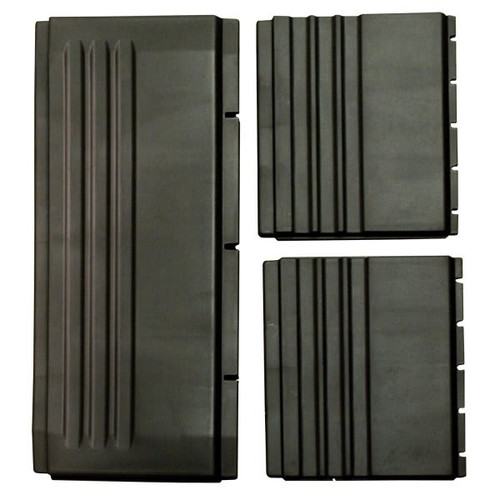Rubbermaid Commercial Black Side & Back Panel Kit For Rubbermaid Commercial Utility Cart