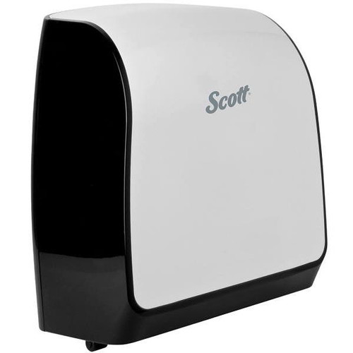 Scott Pro Manual Hardwound Blue-Core White Paper Towel Dispenser