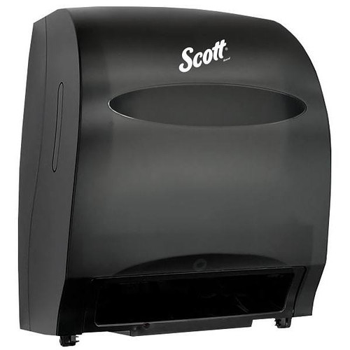 Scott Essential 48860 Automatic Hardwound Purple Core Black Paper Towel Dispenser