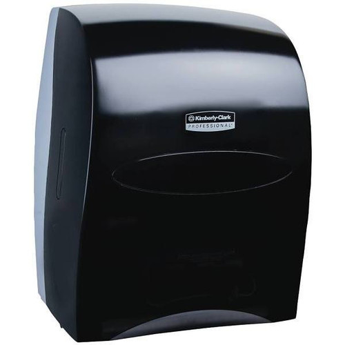 Kimberly-Clark Sanitouch Hard Roll Towel Dispenser (Black) (1-Case)