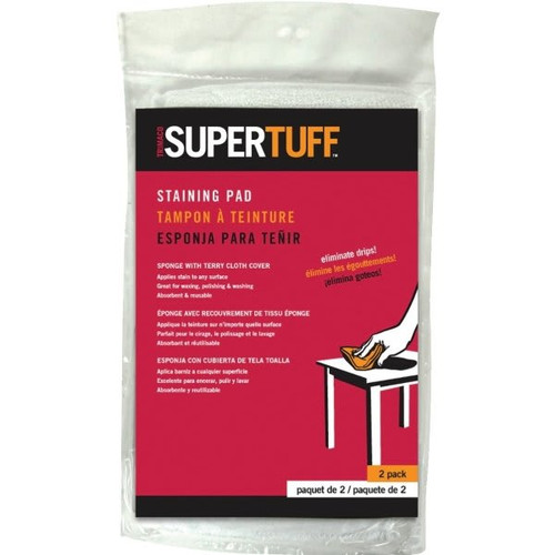 Trimaco 10102 Terry Cloth Staining Pads, Case Of 24