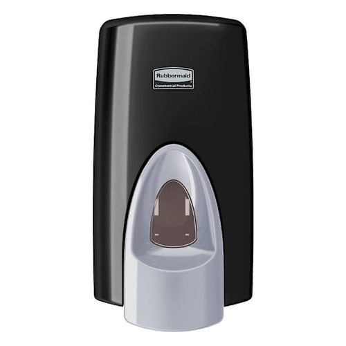 Rubbermaid Commercial Manual Foam Dispenser For Hand Soap/Sanitizer, 800 Ml, Black, 10-Pack