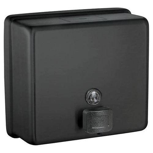 Asi American Specialties Inc. Soap Dispenser Liquid Surface Mounted Matte Black