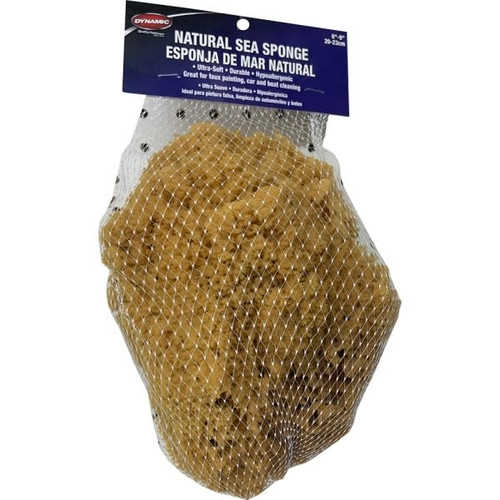 Dynamic 00006 Natural Sea Sponge 8" - 9" 20-23cm
