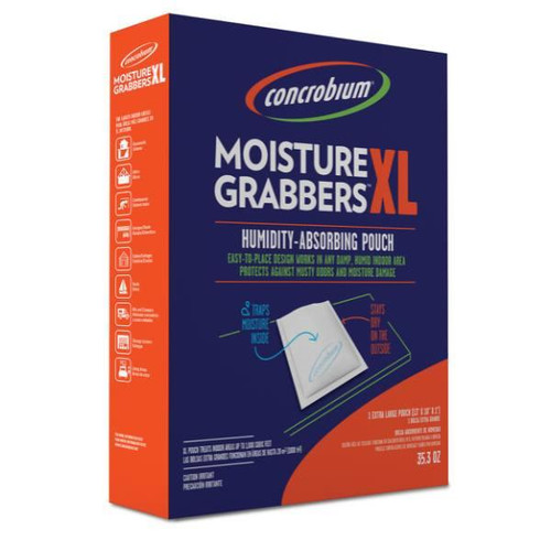 Concrobium Moisture Grabbers, Extra Large Case Of 6