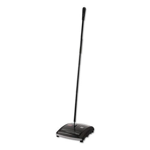 Rubbermaid Commercial 7.5 In. Dual Action Brushless Mechanical Sweeper (Black)