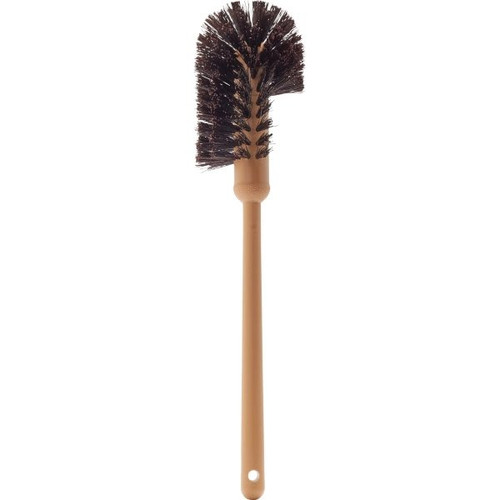 Rubbermaid Commercial 17 In. Brown Toilet Bowl Brush W/ Plastic Handle (12-Pack)