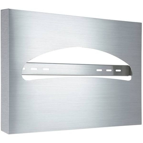 Alpine Industries Stainless Steel Brushed Half-Fold Toilet Seat Cover Dispenser 307559
