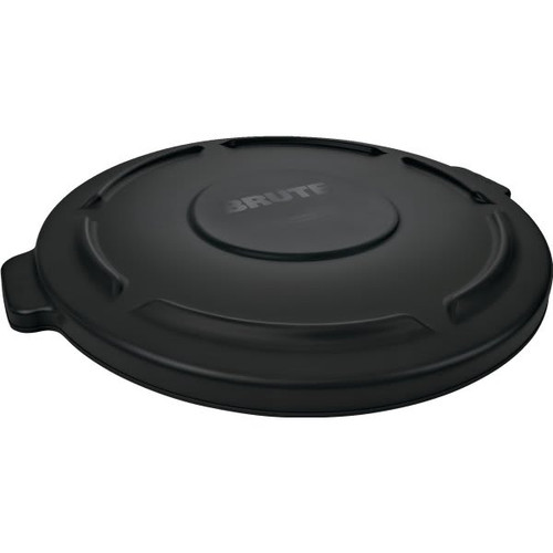 Rubbermaid Commercial 32 Gallon Black BRUTE Executive Trash Can Lid (6-Pack)