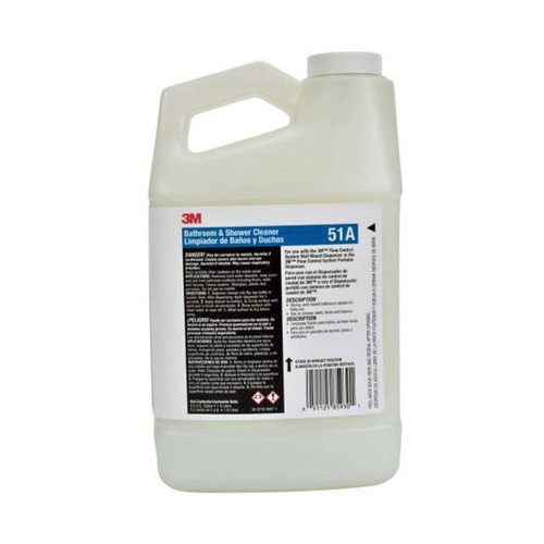 3m Bathroom Shower Cleaner Concentrate 51a, 0.5 Gallon, 4/Case