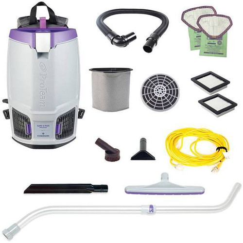 Proteam Gofit 6 Plus 6 Qt. Commercial Backpack W/ Xover Multi-Surface Wand Kit