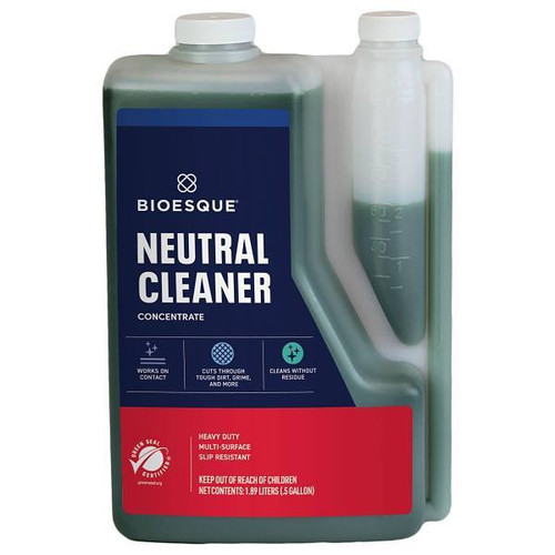 Bioesque 64 Oz Neutral Cleaner Concentrate Green Seal Certified Case Of 4 294943
