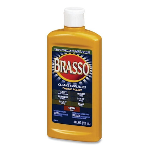 Brasso Metal Surface Polish 8 Oz Case Of 8 378079