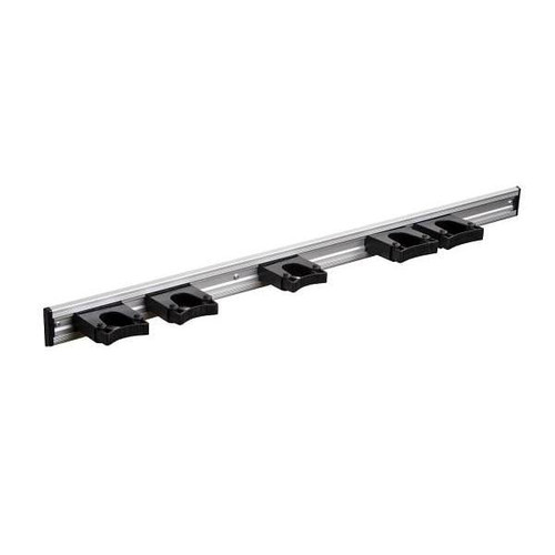 Toolflex Original 36" Wall-Mounted Tool Organizer-5 Adjustable Holders Black 364178