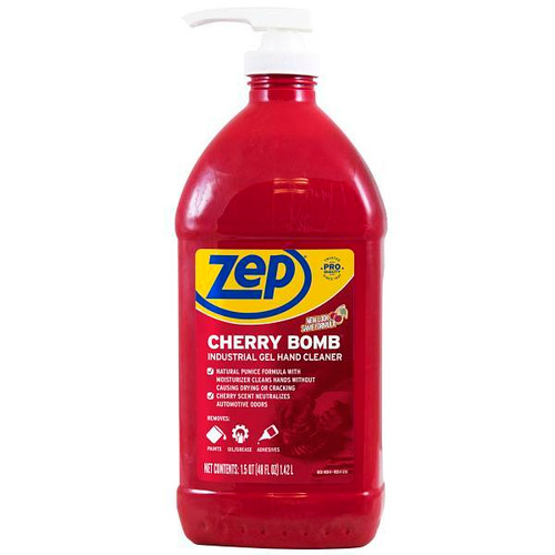 Zep 48 Oz. Cherry Bomb Industrial Hand Cleaner Case Of 4 361918