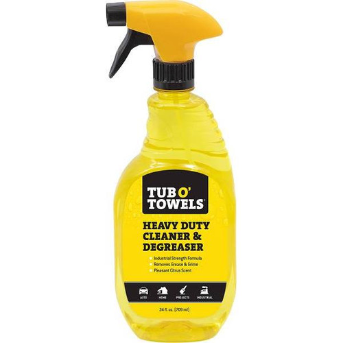 Tub O' Towels 24 Oz. Heavy-Duty Cleaner And Degreaser Spray Case Of 12