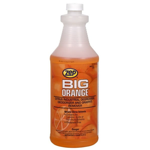 Zep Big Orange 32 Oz Cleaner Degreaser And Deodorizer (Orange Natural Citrus) (12-Canister)