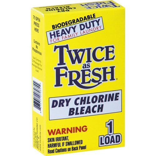 Lever Twice As Fresh Heavy-Duty Coin Vend Powdered Chlorine Bleach (100-Pack)
