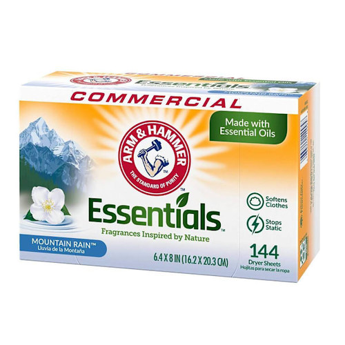 Arm & Hammer Essentials Dryer Sheets (6-Carton)