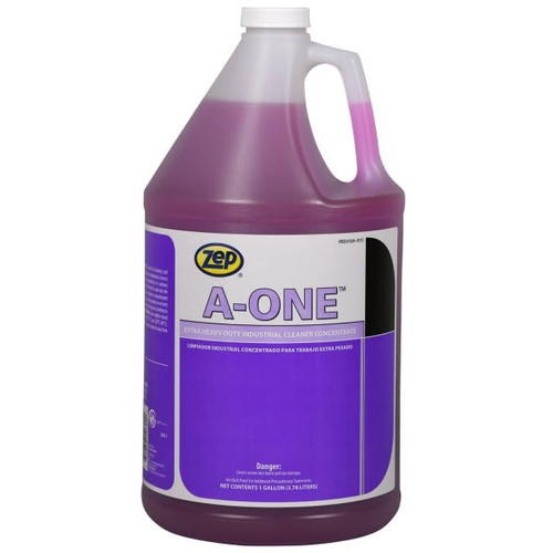 Zep A-One 128 Oz Heavy-Duty Alkaline Cleaner (4-Case)