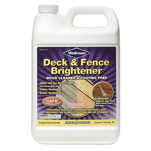 Rust-Oleum Wolman 1 Gal Deck And Fence Brightner, Case Of 4