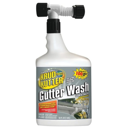 Rust-Oleum Krud Kutter 56 Oz Hose Mount Gutter Wash, Case Of 4