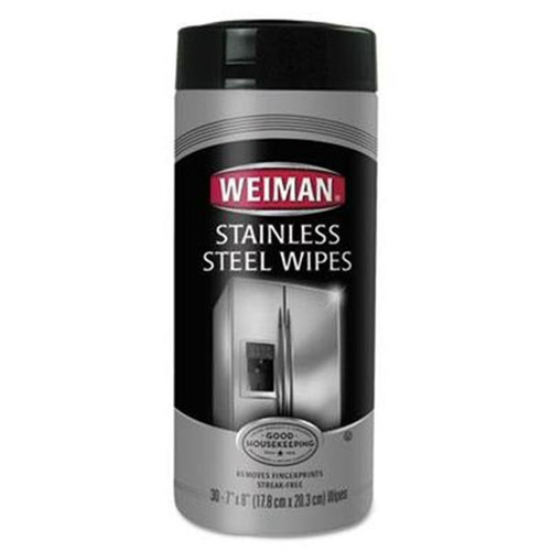 Weiman Stainless Steel Wipes (30-Canister)