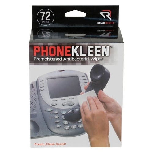 Advantus Disinfecting Phone Wipes For Glass And Plastic Package Of 72