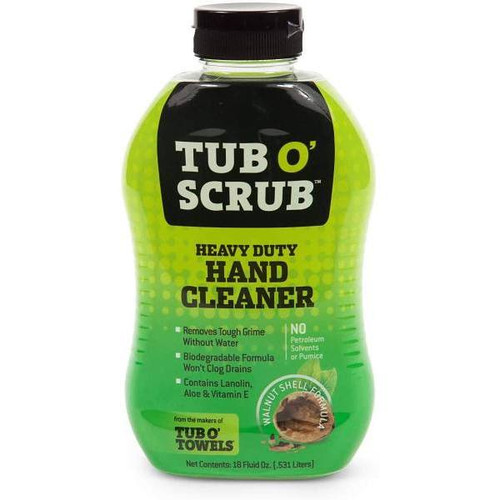 Tub O Scrub Heavy Duty Hand Cleaner 18 Oz. Case Of 12