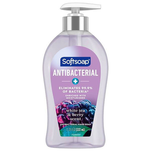 Antibacterial Hand Soap, White Tea And Berry Fusion Scent, 11.25 Oz, 6/Carton