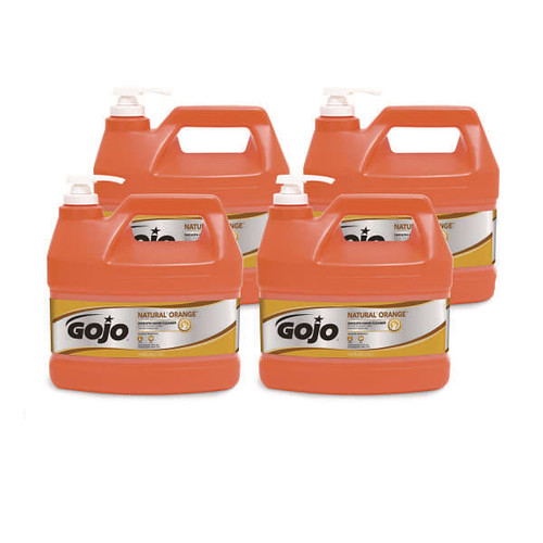 Natural Orange Smooth Hand Cleaner, Citrus Scent, 1 Gal, 4/Carton