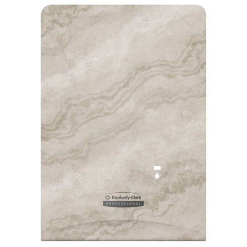 Kimberly-Clark ICON Soap And Sanitizer Dispenser Faceplate (Warm Marble)
