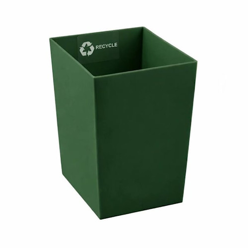 Hapco Dual Chamber Resin Liner Green With Recycle Decal Case Of 6