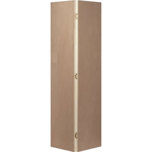 Masonite 36 In. X 80 In. X 1-3/8 In. Unfinished Wood Veneer Flush Hollow Core Lauan Bifold Interior Door