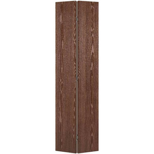Masonite Legacy Bifold Door, Walnut, 24" X 79"