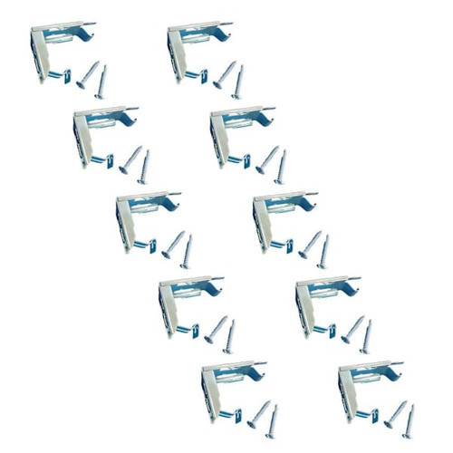 Champion 10 Pack, Installation Bracket For 1 Iin Vinyl Blinds