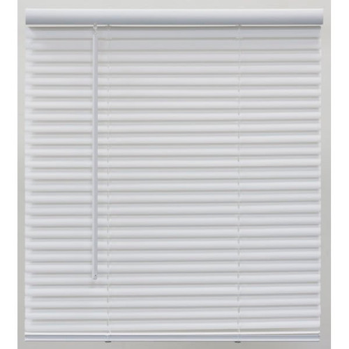 Champion 1 In. Vinyl 18 In. X 64 In. Light Filtering Blind, White