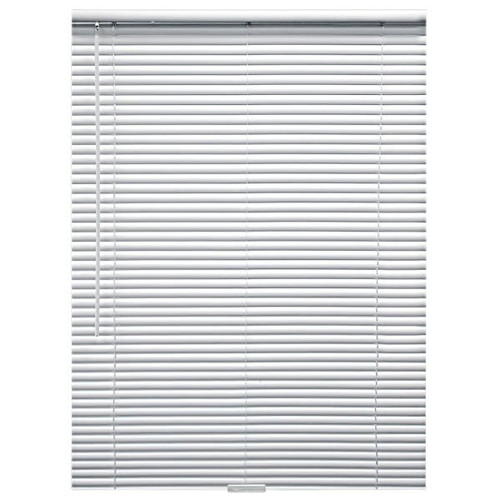Champion 1 In. Vinyl 34 In. X 64 In. Room Darkening Blind, White