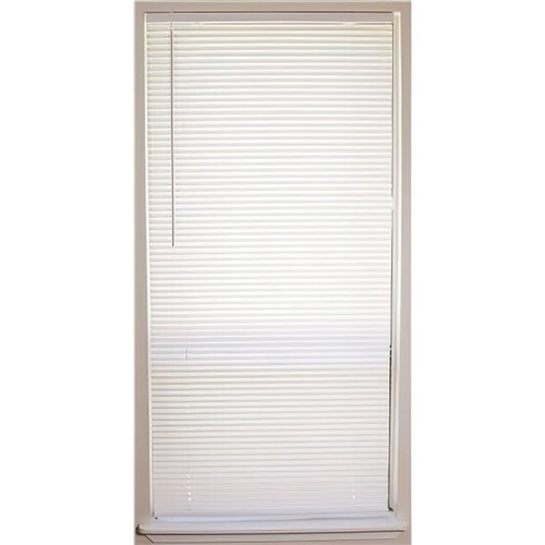 Champion 1 In. Vinyl 80 In. X 64 In. Room Darkening Blind, White