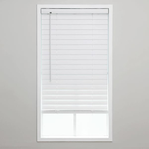 St. Charles 2" Vinyl Blind, White, 64" X 72"