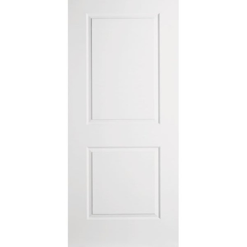 Masonite 36 In. X 80 In. 1.375 In. Primed 2-Panel Hollow Core Composite Slab Interior Door