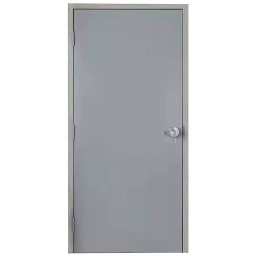 Armor Door 36 In. X 84 In. Right-Hand Outswing Flush Steel Commercial Door W/ Frame And Hardware