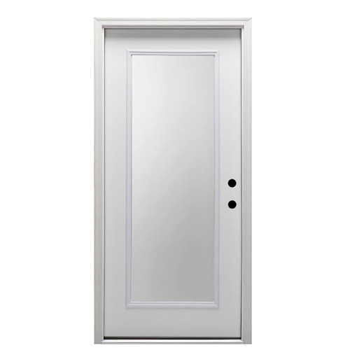 Mmi Door 30"X80" LH Full-Lite Clear Glass Prehung Front Door On 6-9/16" Frame